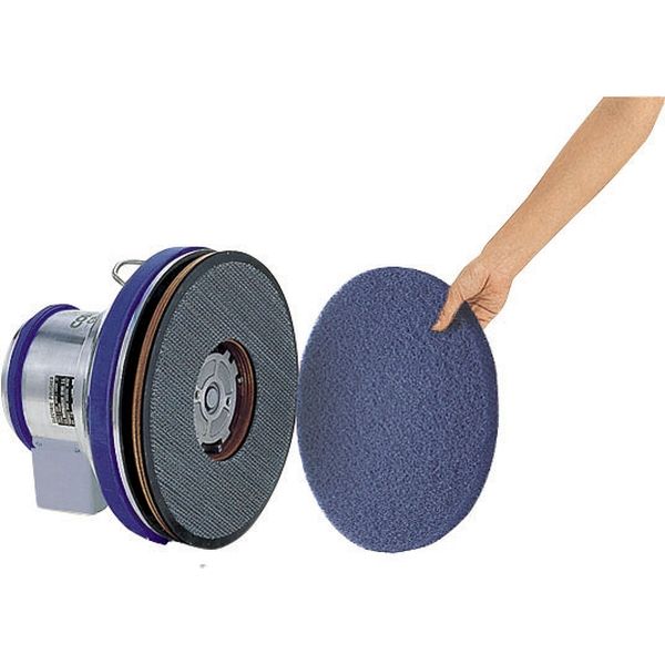 山崎産業 フロアパッド15” W(磨き用) E-17-15-W 1箱(5個入)（直送品