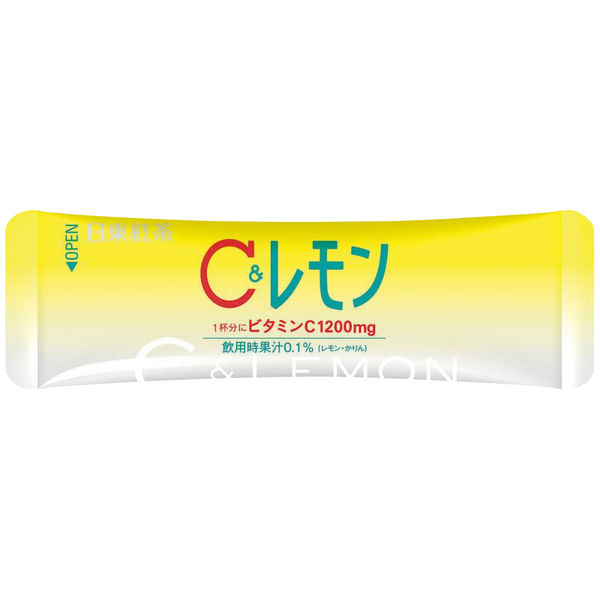 三井農林 日東紅茶 C&レモン 1袋（48本入） - アスクル