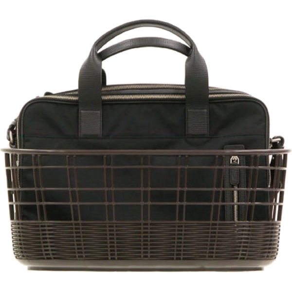 オージーケー技研 籐風まえ用大きなバスケット ダークブラウン