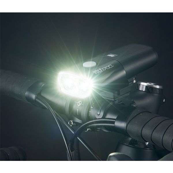 キャットアイ VOLT1700 ブラック HL-EL1020RC（直送品） - アスクル