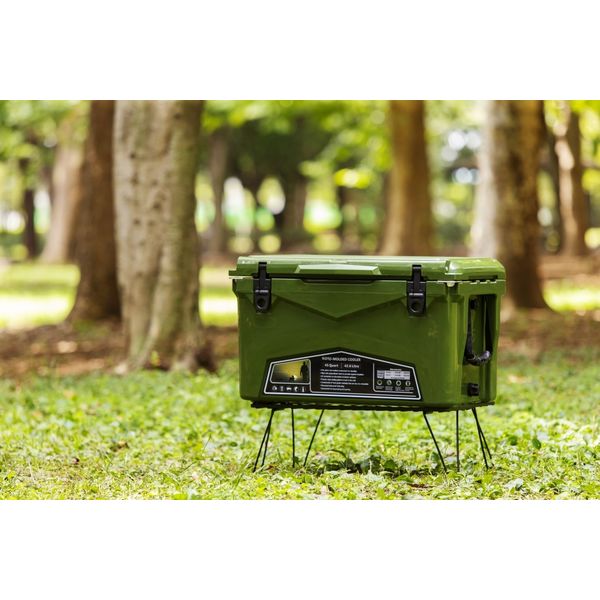 ICELAND COOLER アイスランドクーラー ハードクーラーボックス 45QT Army Green CL04504（直送品） - アスクル