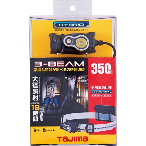 【新品未開封】タジマ ペタLEDヘッドライト LE-E351-SPSシルバー タジマ ペタLEDヘッドライト E351セット シルバー | ゆめ画材