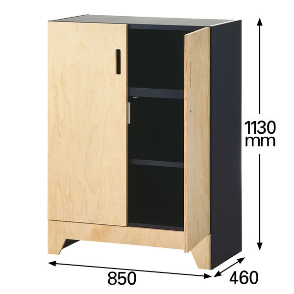 ジャーナルスタンダードファニチャー（journal standard Furniture） 木製キャビネット 幅850×奥行460×高さ1130mm  （取寄品）