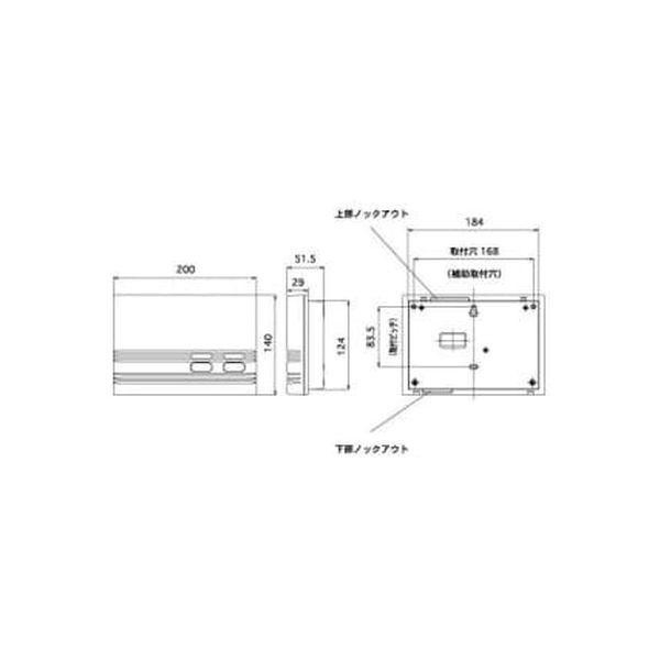 オプテックス 汎用型防犯受信器2回線タイプ CB22*（直送品）
