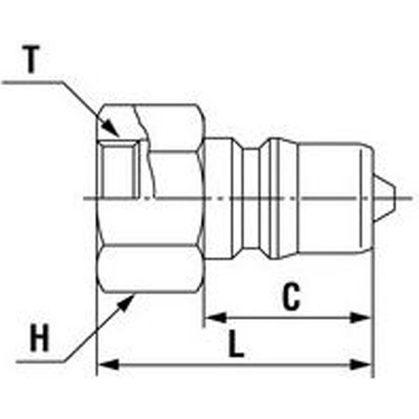 セミコンカプラ SCS-3P PFA 日東工器（直送品） - アスクル