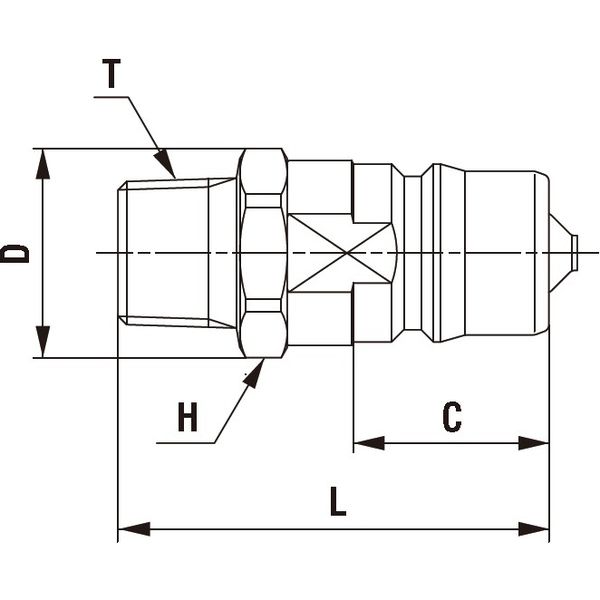 Amazon.co.jp: 日東工器 熱水用カプラ HW-4S-F C3604 FKM (55445