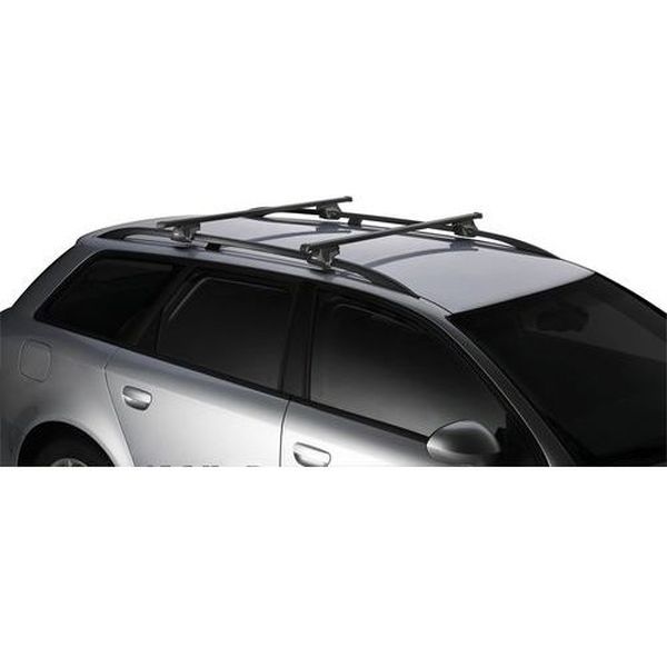 THULE スクエアバー Thule SquareBar 200cm TH766 1セット（2本入）（直送品） - アスクル