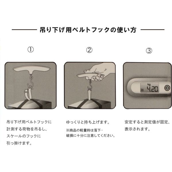 ポケットバランス　ハンギングスケール Amazon | ビッグマン(Bigman)デジタルハンギングスケール 50kg