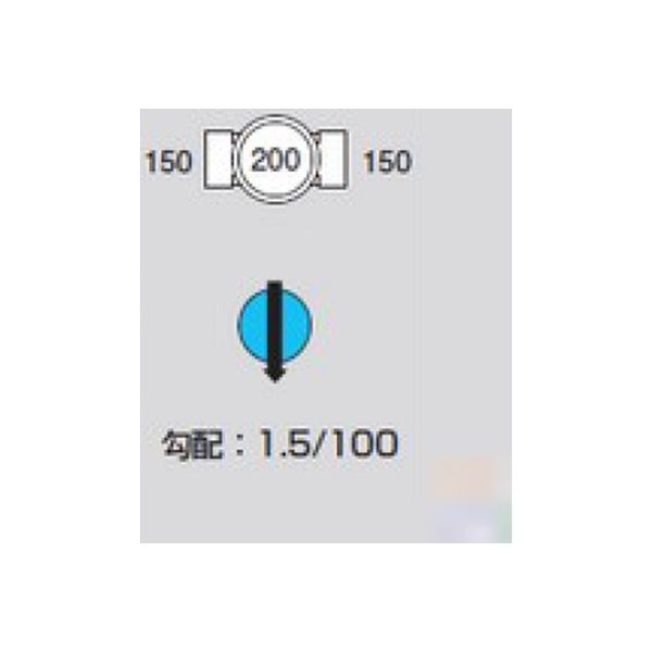 前澤化成工業 前澤 M-ST150-200 ビニマス ストレート 2322989（直送品