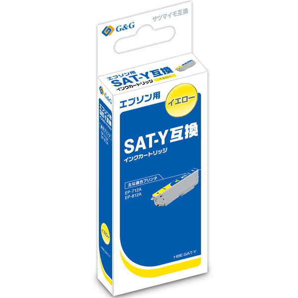 エプソン（EPSON）用 互換インク HBE-SAT-Y イエロー（SAT-Y互換