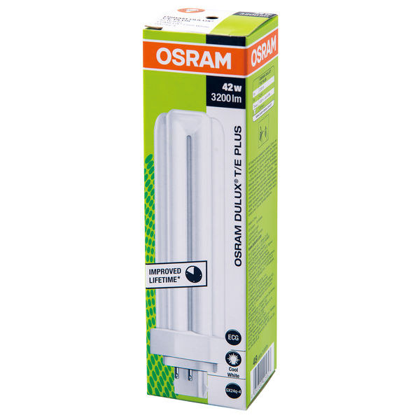 オスラム（OSRAM） コンパクト蛍光灯 42W形　昼白色　FHT42EX-N 1箱（10個入）