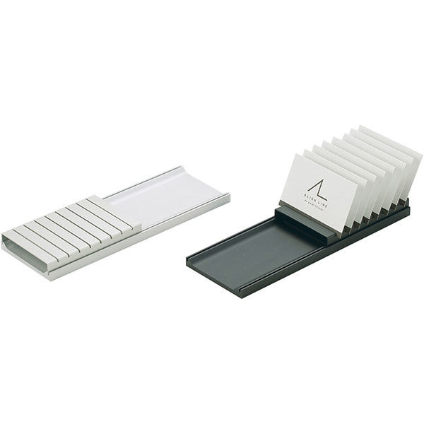 タケダ カードスタンド＆ペントレーシルバー AL04S（直送品） - アスクル