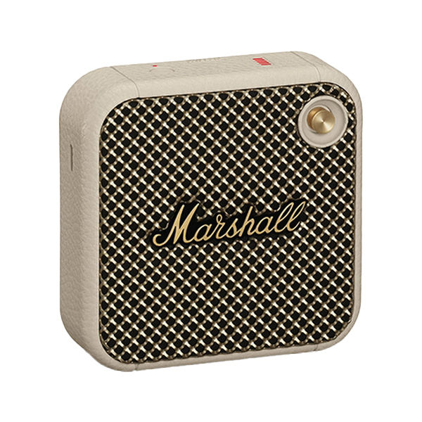 Marshall ワイヤレスポータブル防水Bluetoothスピーカー クリーム