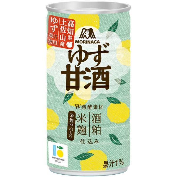 森永 ゆず甘酒 185g 1箱（30缶入） - アスクル