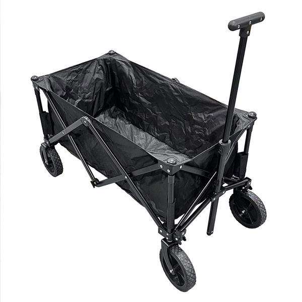 グリーンクロス キャリーワゴン 黒 FW004A 1台（直送品） - アスクル