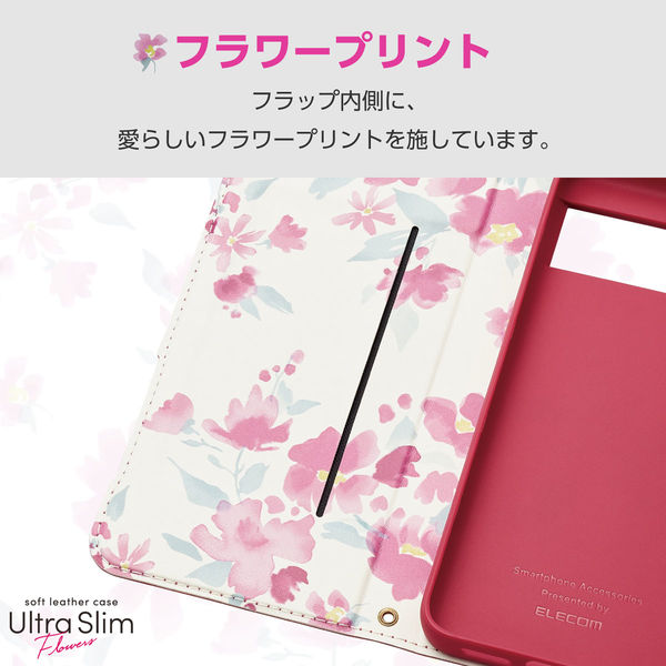 Google Pixel 8 ケース レザー 手帳型 衝撃吸収 ディープピンク PM