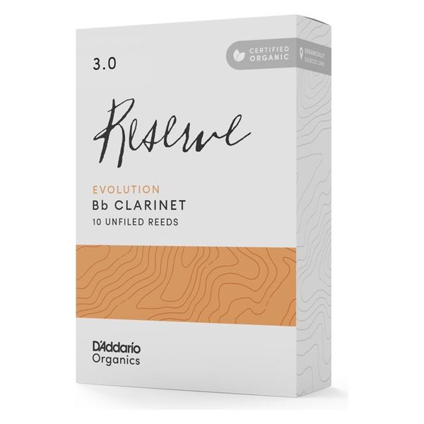 D'Addario WoodWinds Bbクラリネット用リード RESERVE EVOLUTION