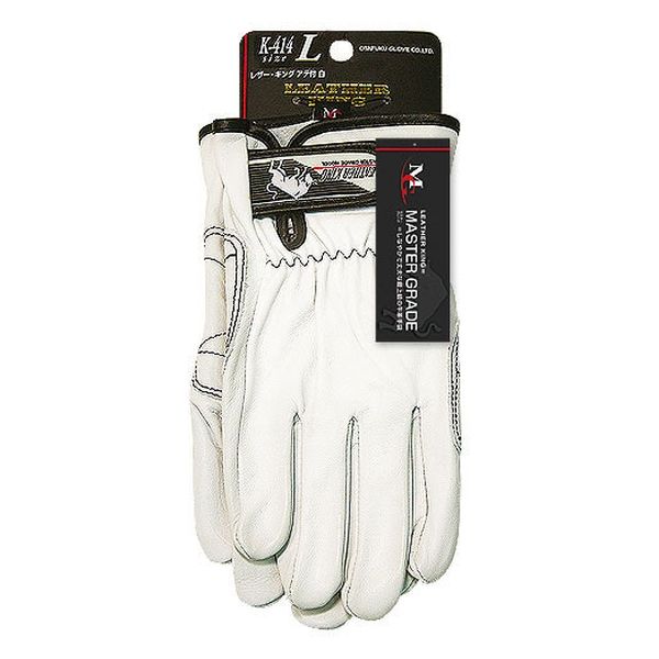 K-414 マスターグレード ホワイト手袋 LL 5双