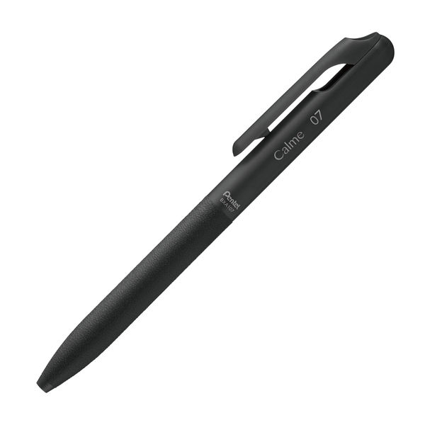 まとめ) ぺんてる 3色ボールペン Calme 0.7mm ブラック BXAC37A 〔×50