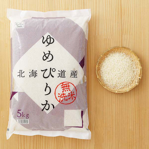 北海道産 ゆめぴりか 20kg 1セット(20kg：5kg×4袋) 【無洗米】 令和5