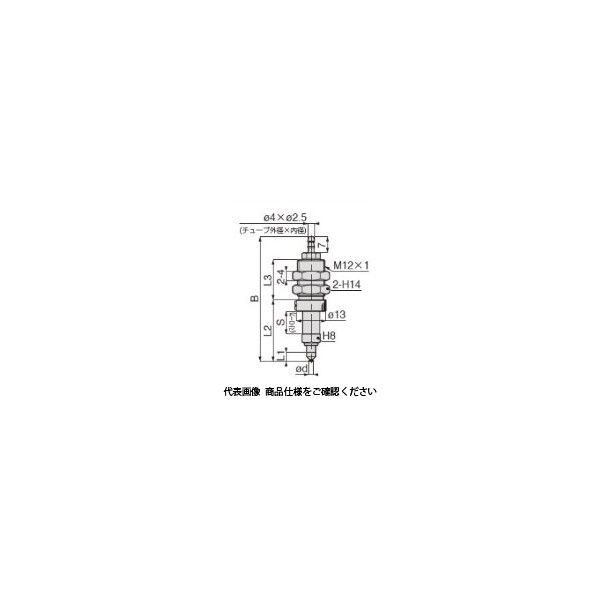 日本ピスコ 真空パッド VPC25ー20RNEー6B 1セット(5個)（直送品）