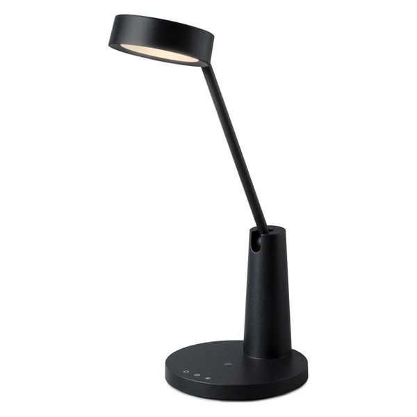 アイリスオーヤマ LEDデスクライト Qi充電シリーズ 平置きタイプ 調光