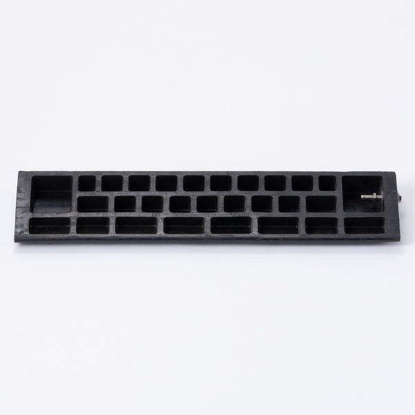 ゴム製 段差プレート ストレート 長さ 60cm×奥行 15cm×高さ 4.6