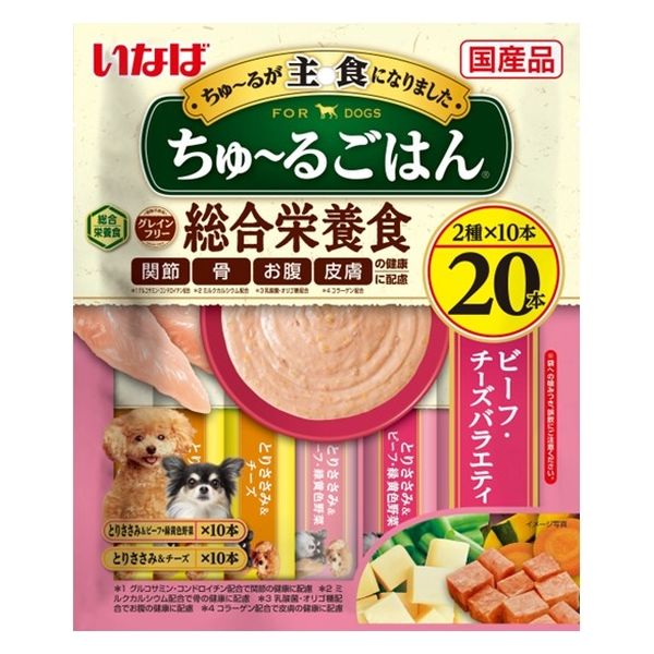 ちゅるビ〜 ソフトごはん バラエティ(14g×9袋入)×40袋　犬用　犬おやつ Amazon.co.jp: いなば ちゅるビ~ソフトごはん バラエティ 14g×9