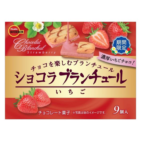 ショコラブランチュールいちご 10箱 ブルボン チョコレート