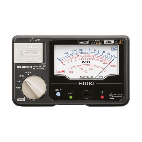 三和電気計器 アナログ絶縁抵抗計1000V/500V/250V PDM1529S（61