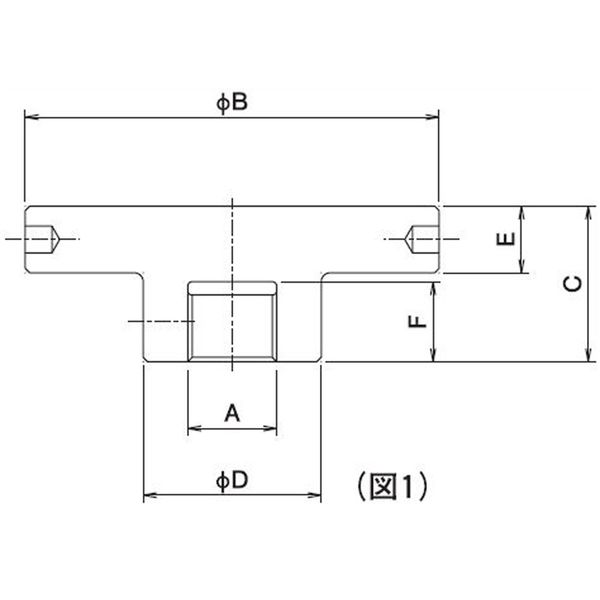 大阪ジャッキ製作所 Eシリーズ用ピストンベース EBP-5S 1個（直送品