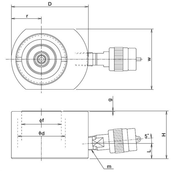 大阪ジャッキ製作所 EF形フラットジャッキ EF30S1.5 1個（直送品） - アスクル