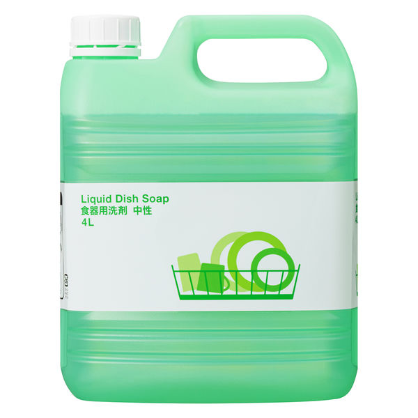 スマイルチョイス 食器洗い洗剤 大容量4L 食器用洗剤 箱（3個入