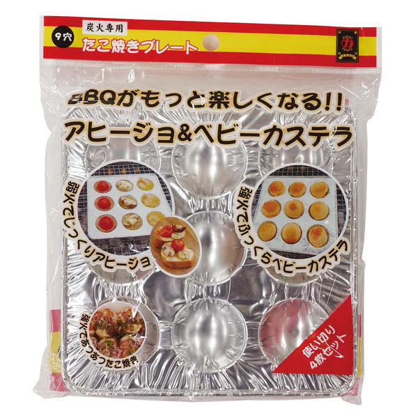 マルカ たこ焼きプレート4P×48個 4964398001352 1箱(48セット入