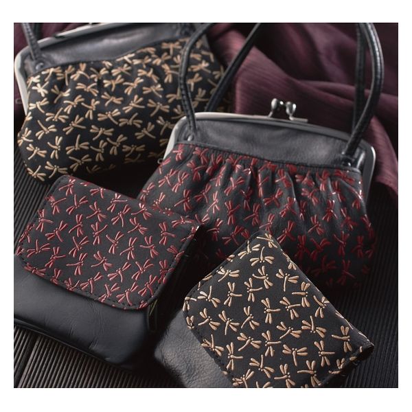 小田清 印伝新小桜柄背段付き長財布 DRS1800-04 5518-329【メーカー