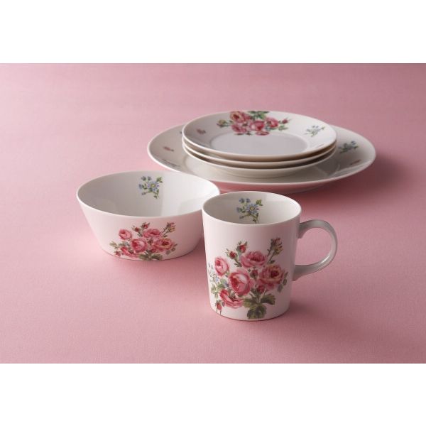 山加商店 ローラアシュレイ バンチェッドロージズ 17ピース