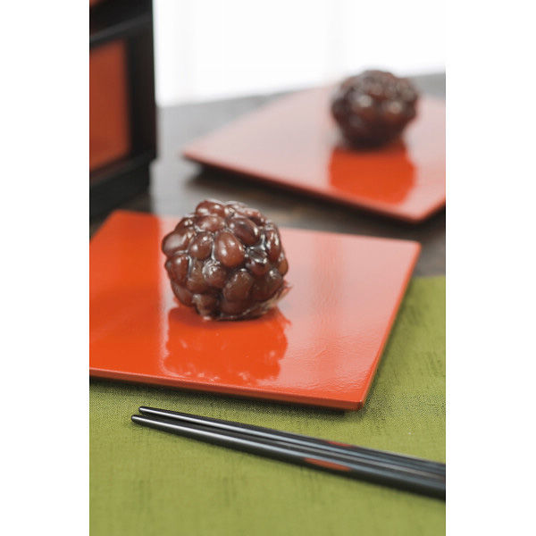 茶道具 漆器 手提げ 菓子器揃 銘々皿 黒と朱【匿名配送】 茶道具 漆器 手提げ 菓子器揃 銘々皿 黒と朱【匿名配送】 茶道具