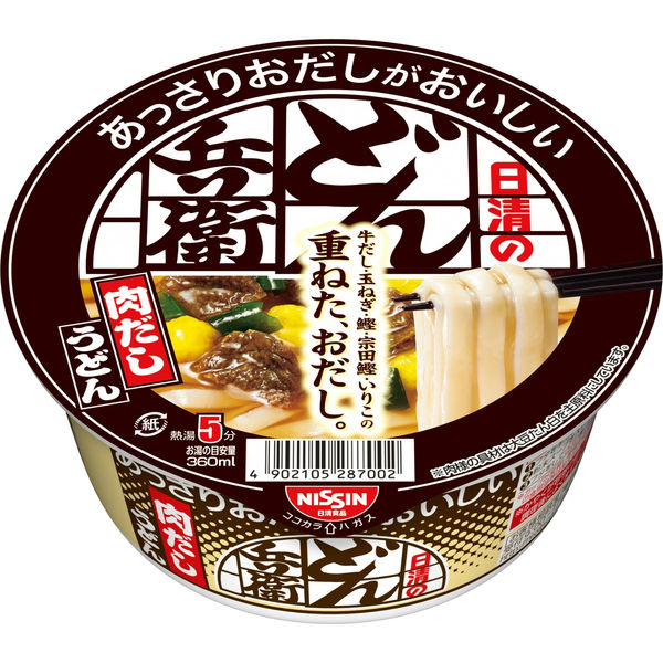 日清食品 日清のあっさりおだしがおいしいどん兵衛 4種の具材が