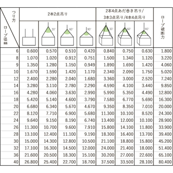 アイビッグ 麻芯ワイヤー 6x24%(ロック) 片シンブル入 8mmx10M 3240 1本（直送品） - アスクル