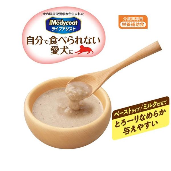 メディコート 介護期専用 ペーストタイプ ミルク仕立て 国産 24