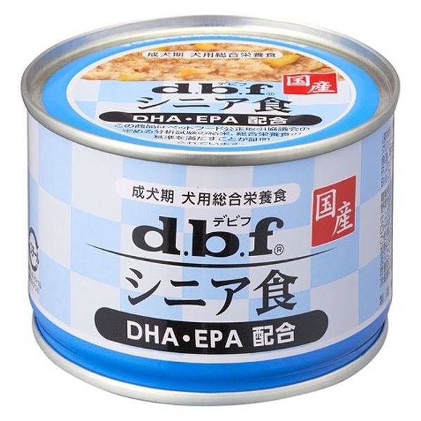 デビフ 缶詰 犬 シニア食 DHA・EPA配合 国産 150g 24缶 ドッグフード