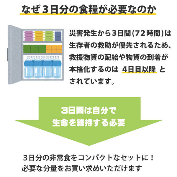 保存食ご飯 防災食 長期保存食 防災グッズ 防災用品 3日分の保存