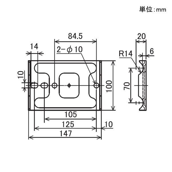 しゃりき様確認用簡易図面 家研販売,KAKEN 木製引戸用戸車 SR2（Y4，V4）型