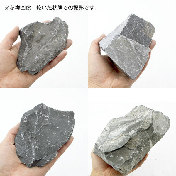 形状お任せ　黒溶岩石　サイズミックス　１０ｋｇ　６０ｃｍ水槽向け　アクアリウム　レイアウト素材