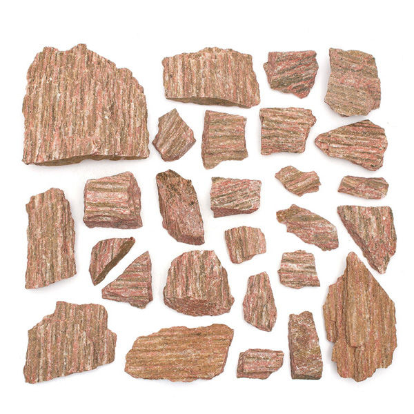 リーフ 形状お任せ 紅隆石 サイズミックス(約5~30cm) 10kg 60cm