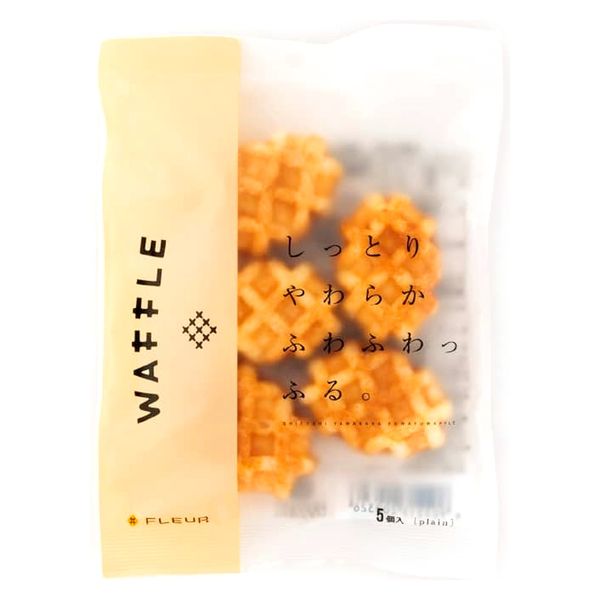 残3★Waffleしっとりやわらかふわふわふる。5個入り×3袋 しっとりやわらかふわふわっふる 5個入 12袋 フルール 洋菓子