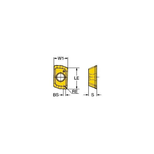 サンドビック コロミル390 チップ 【B】 390R-070216E-PL 1130 1セット