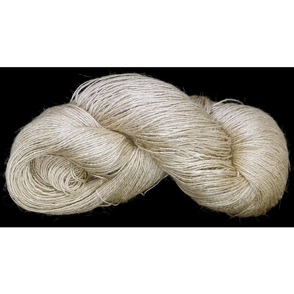 生川商店 織り糸・編み糸 麻糸ジュート麻 径1mm×480m巻 クリーム