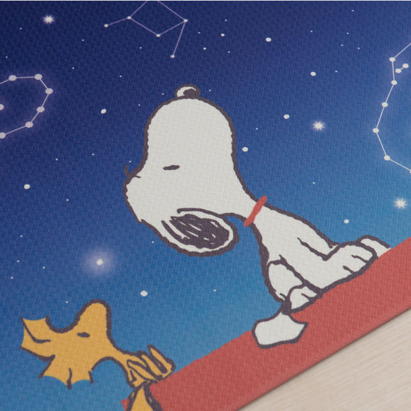 センコー スヌーピー 星空スヌーピー PVCロングマット約45×120cm