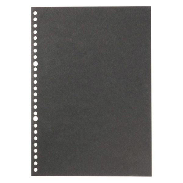 無印良品 ノート型はがせるルーズリーフ B5・6mm横罫 26穴 50枚